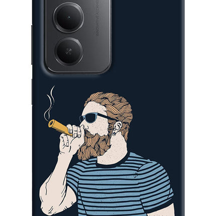 Smoking Redmi 15 5G Hard Case Back Cover by Casekaro