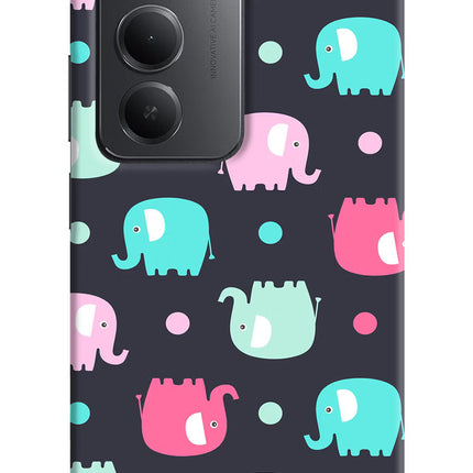Elephants Redmi 15 5G Hard Case Back Cover by Casekaro