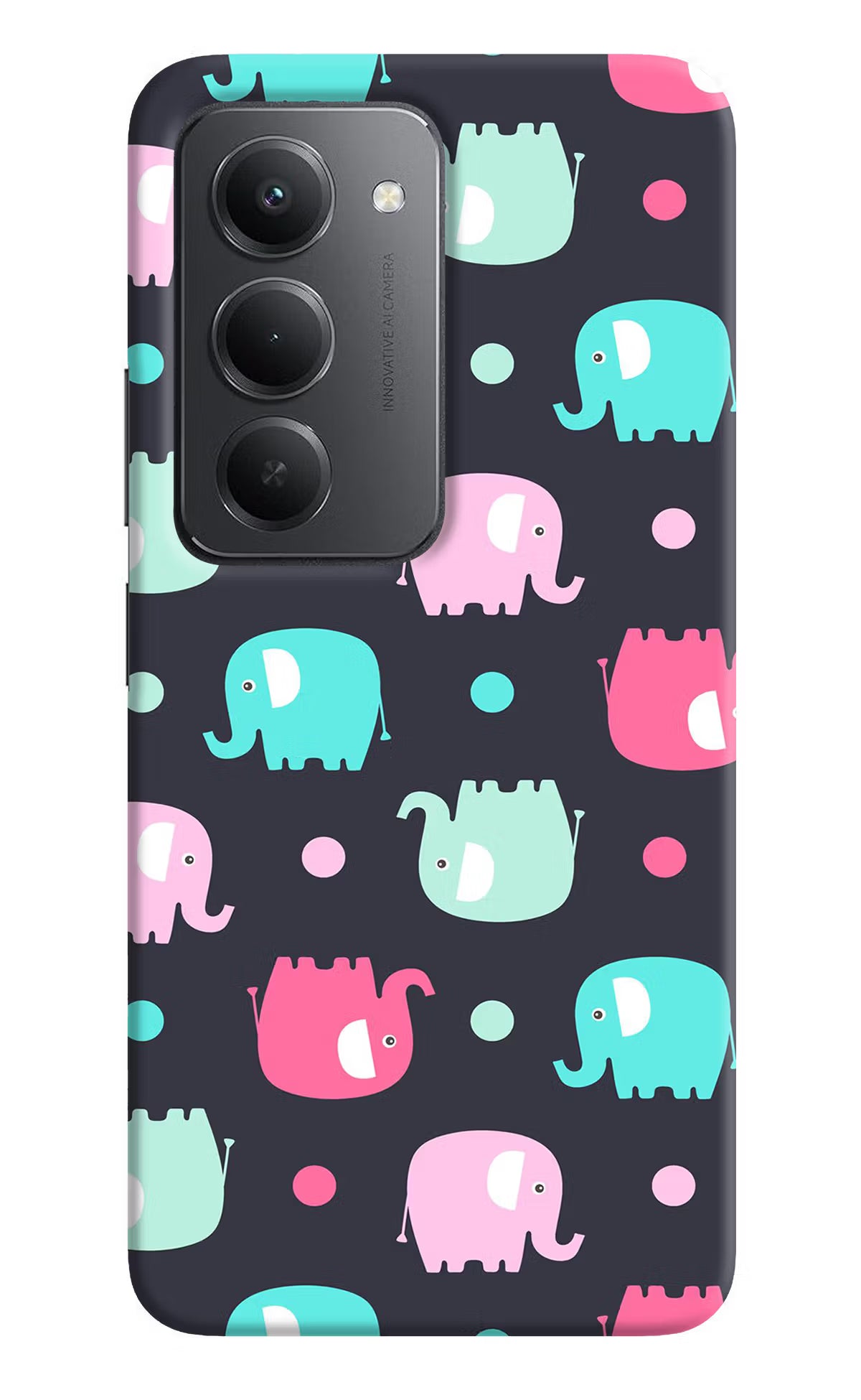 Elephants Redmi 15 5G Back Cover