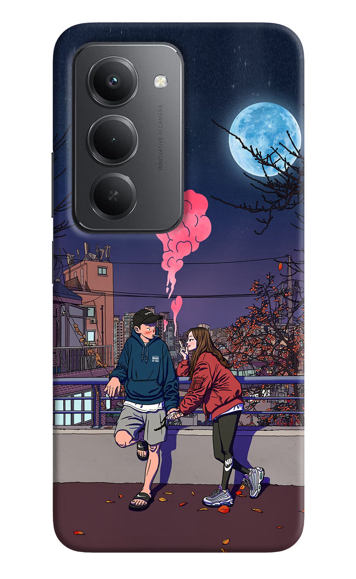 Chilling Couple Redmi 15 5G Back Cover