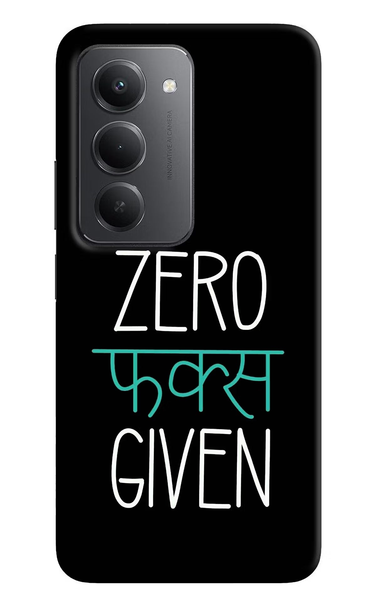 Zero Fucks Given Redmi 15 5G Back Cover