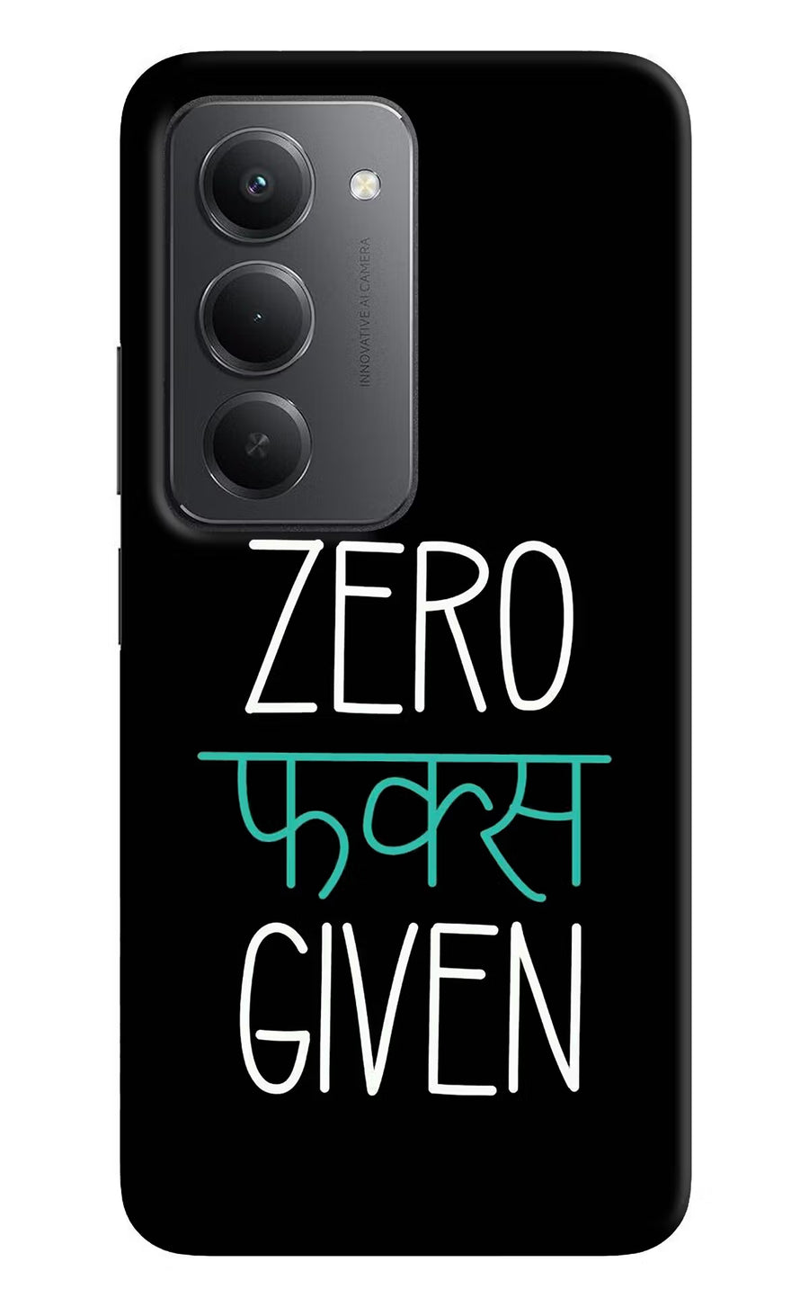 Zero Fucks Given Redmi 15 5G Back Cover, Hard case