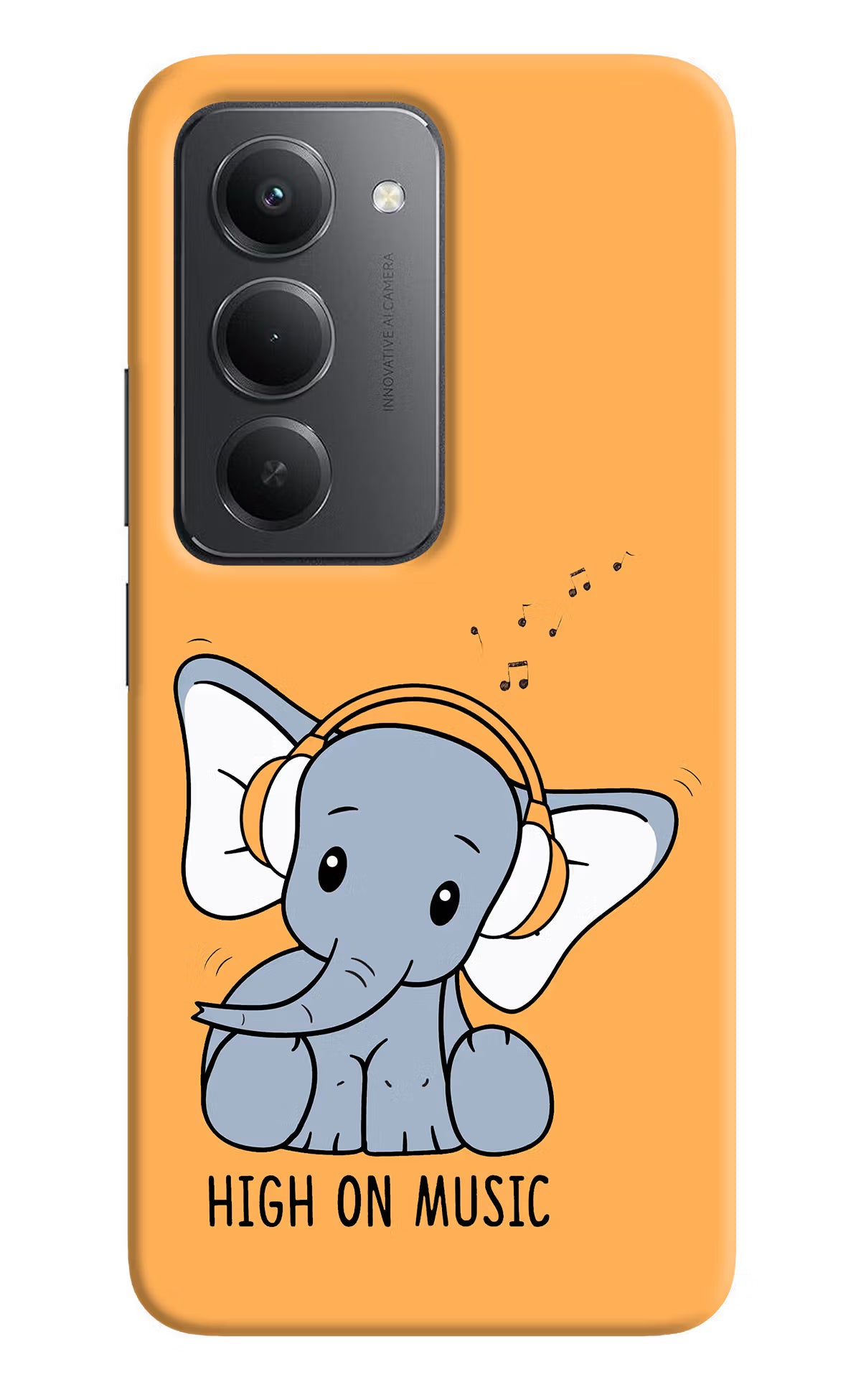 High On Music Redmi 15 5G Back Cover