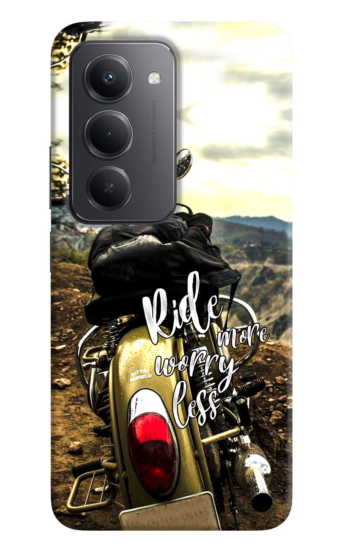 Ride More Worry Less Redmi 15 5G Back Cover