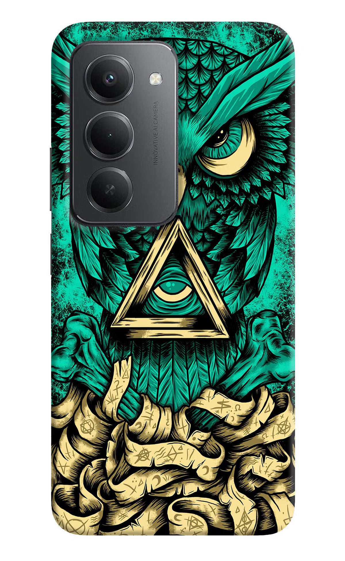 Green Owl Redmi 15 5G Back Cover