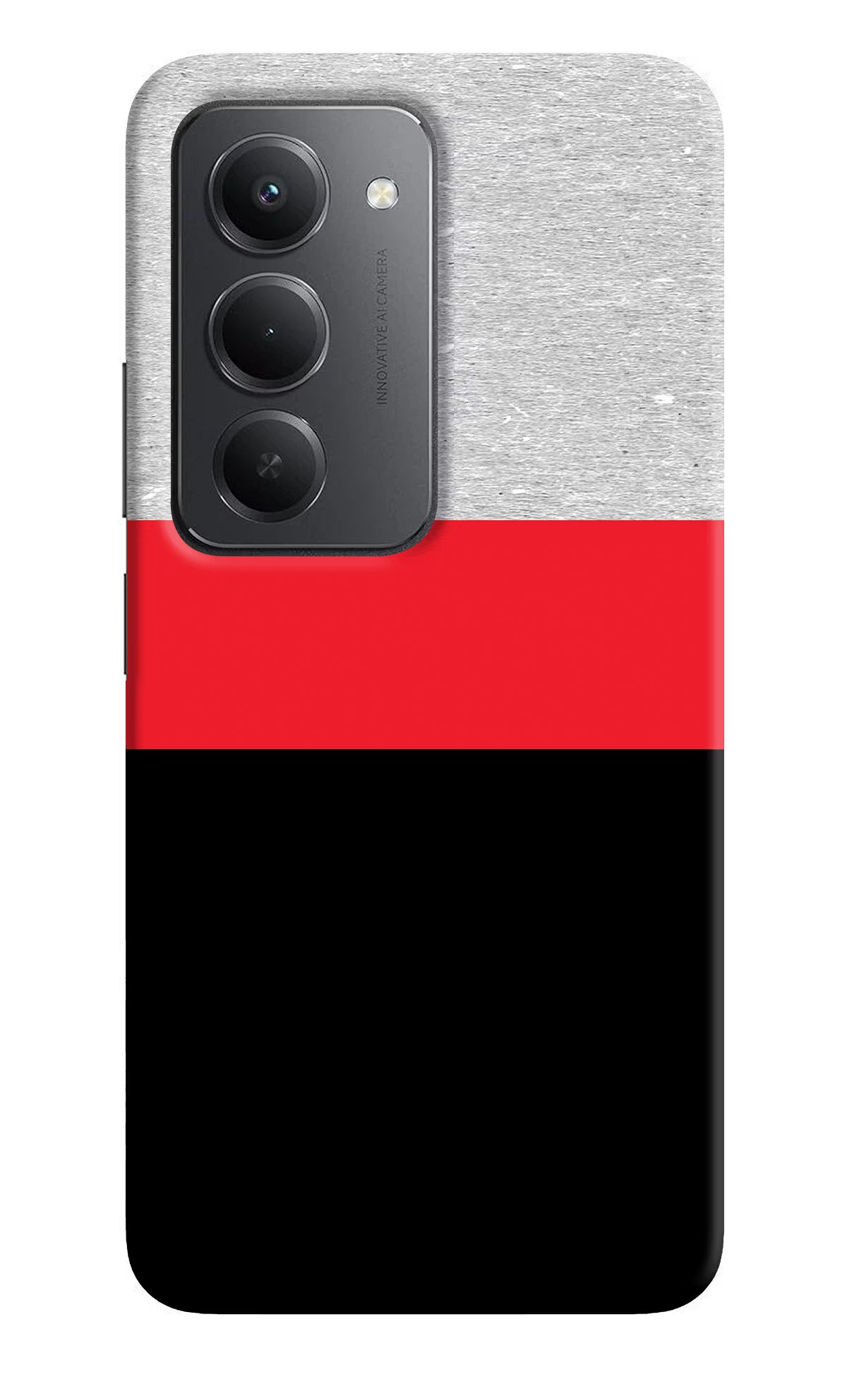 Tri Color Pattern Redmi 15 5G Back Cover
