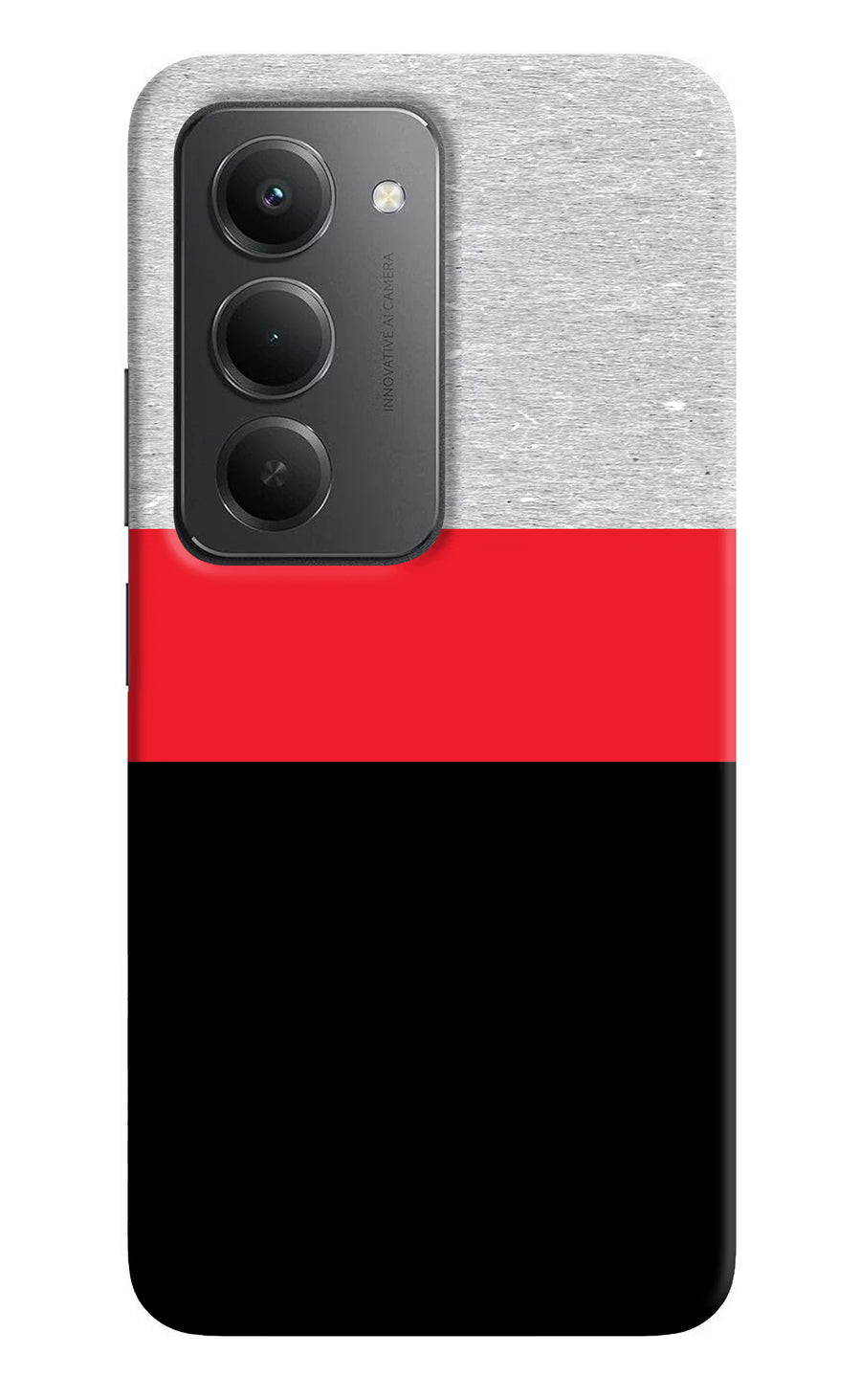 Tri Color Pattern Redmi 15 5G Back Cover, Hard case