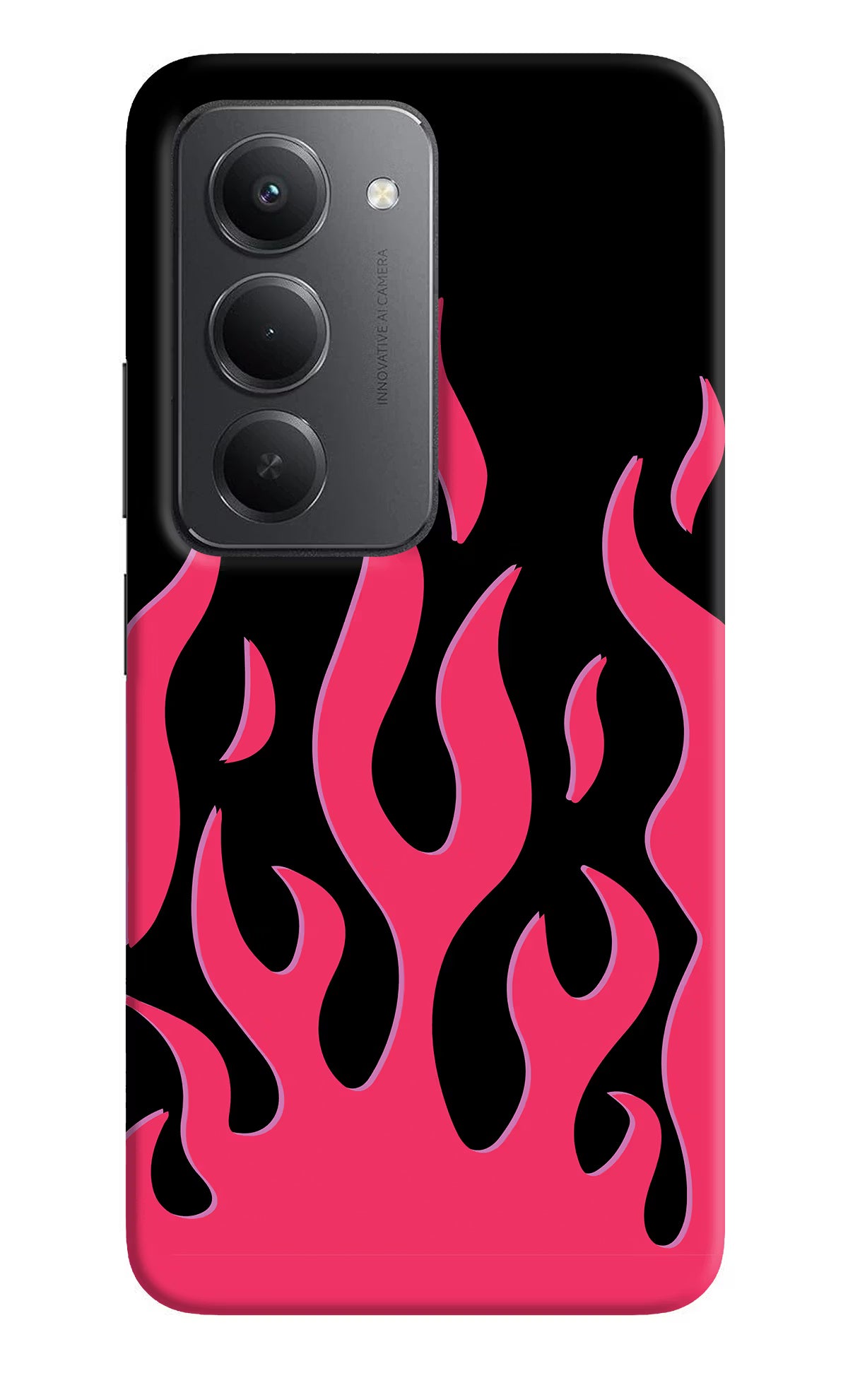 Fire Flames Redmi 15 5G Back Cover