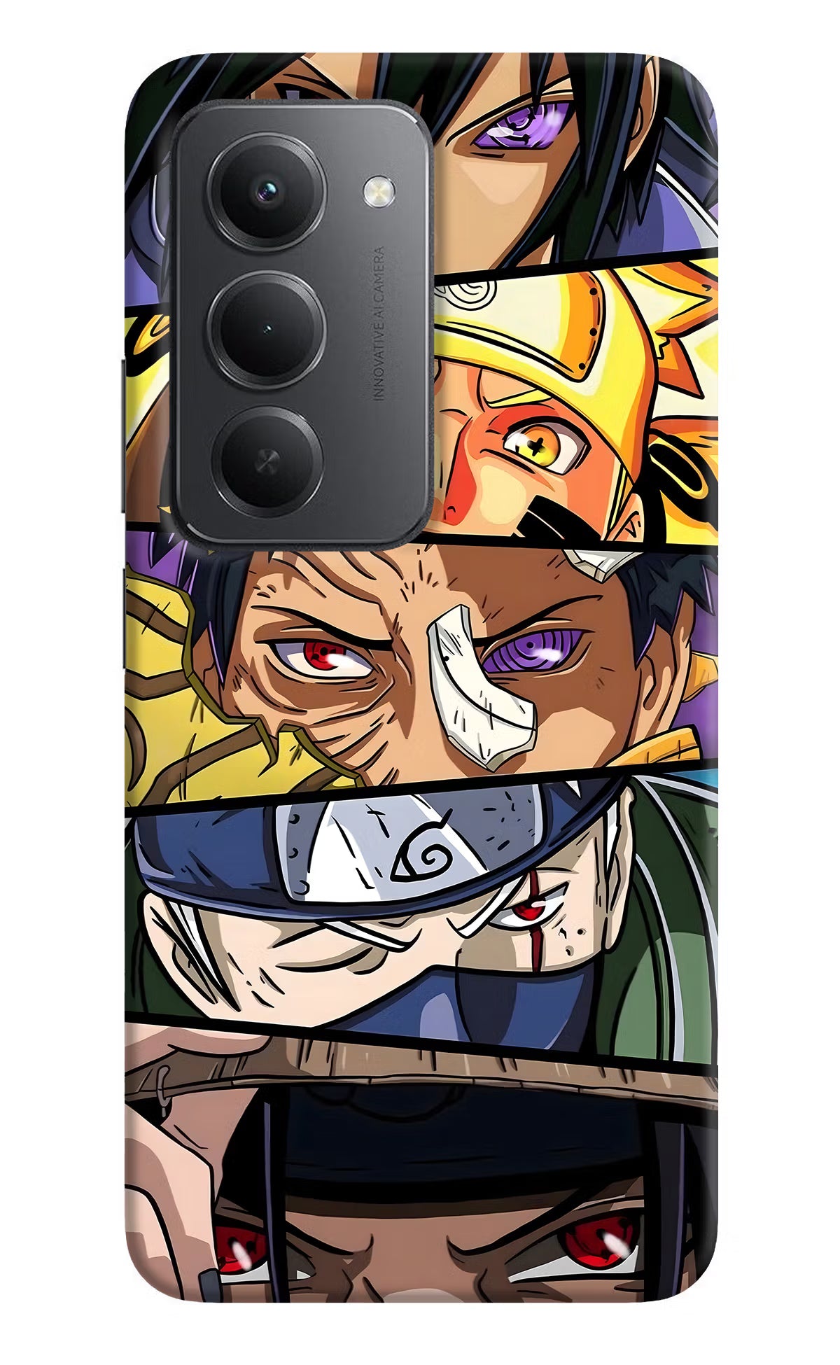 Naruto Character Redmi 15 5G Back Cover