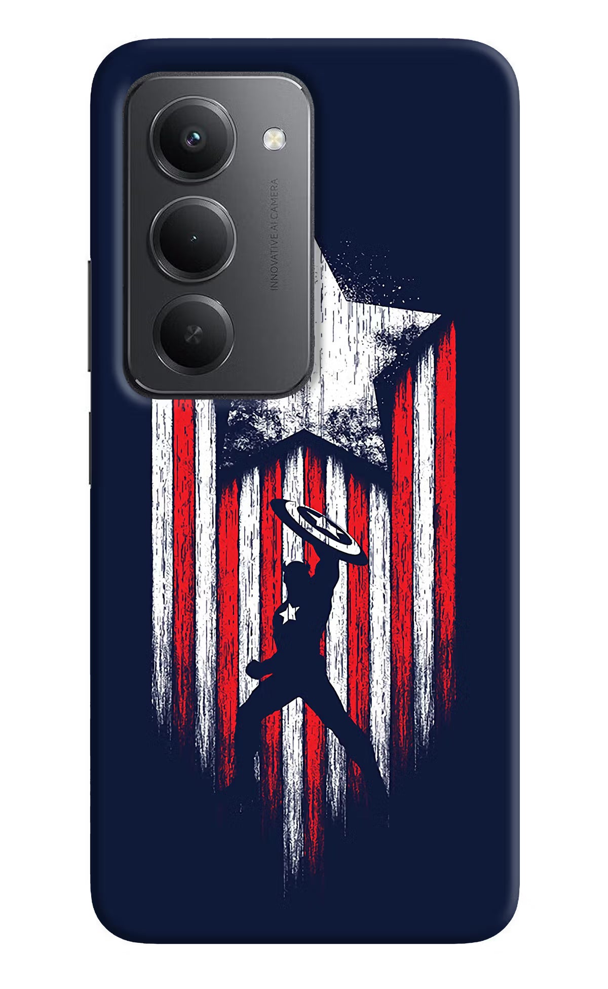 Captain America Marvel Art Redmi 15 5G Back Cover