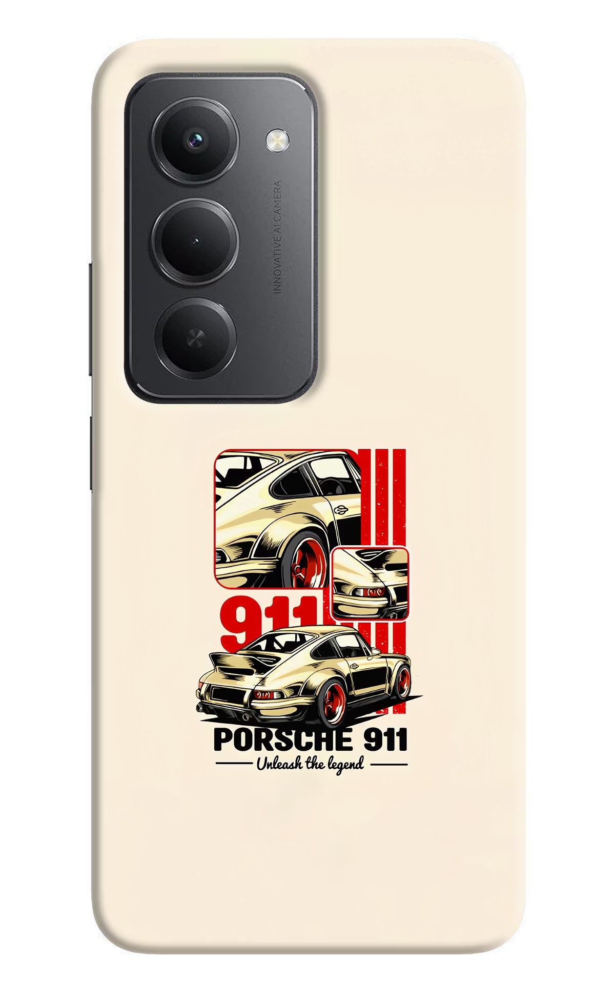 Classic Porsche 911 Redmi 15 5G Back Cover