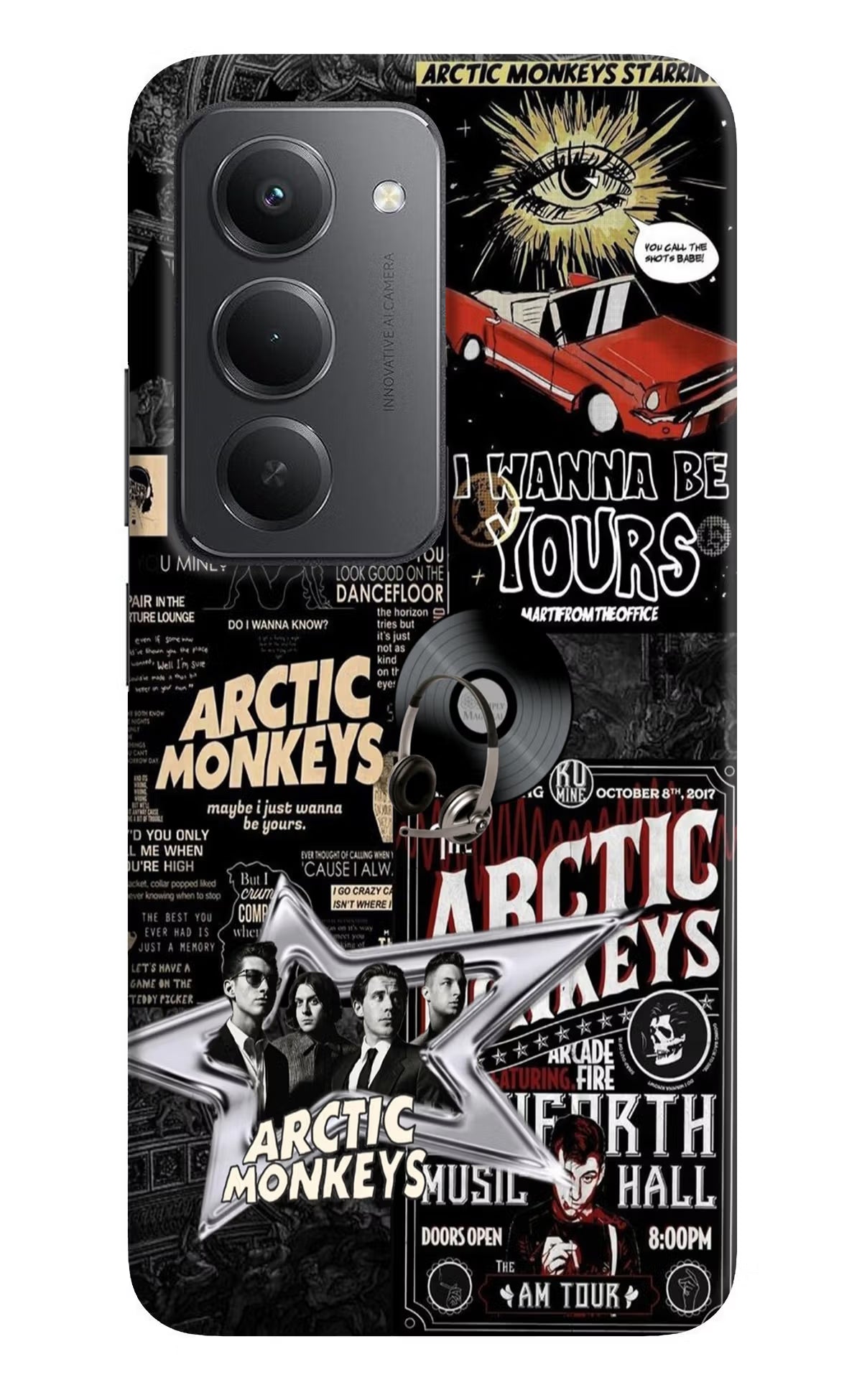 Arctic Monkeys Redmi 15 5G Back Cover