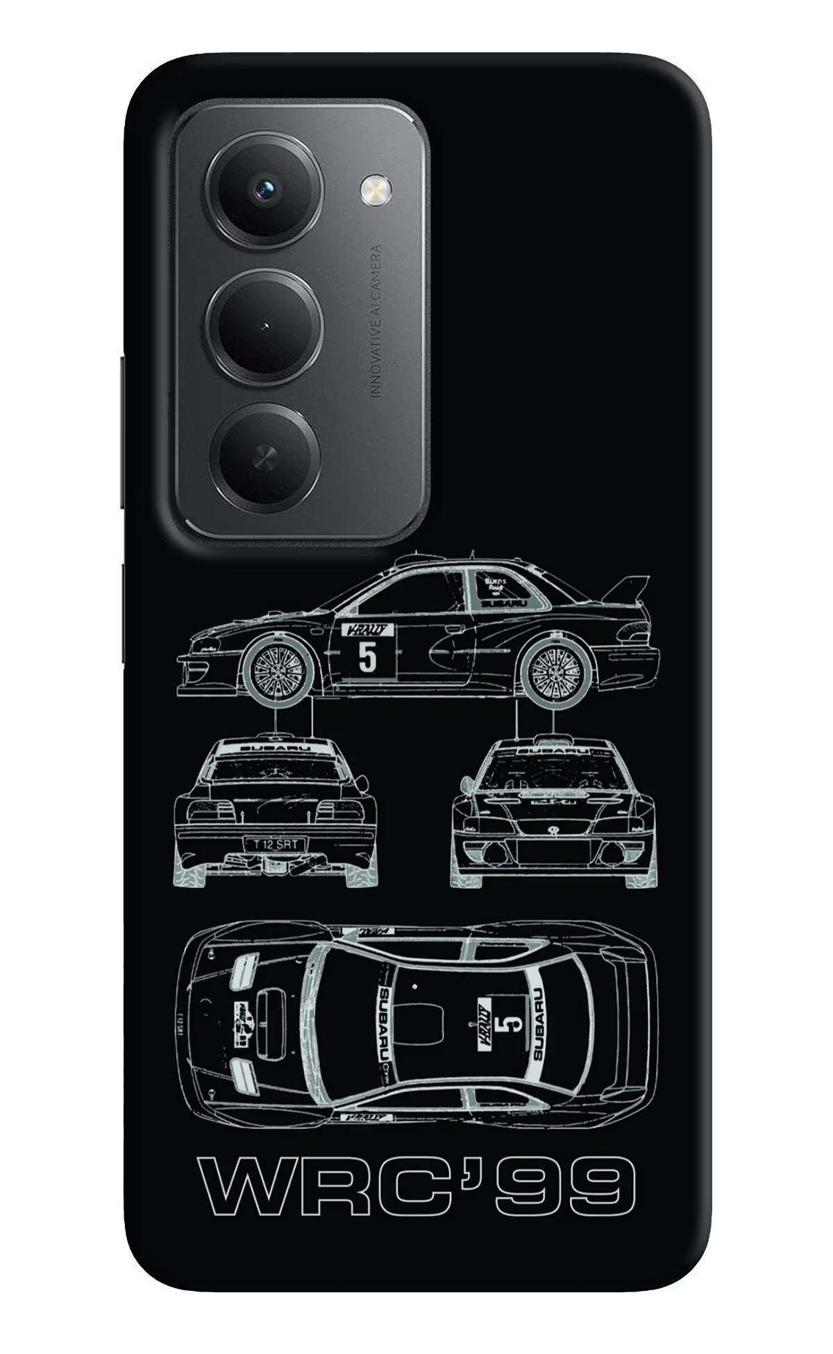 WRC'99 Redmi 15 5G Back Cover