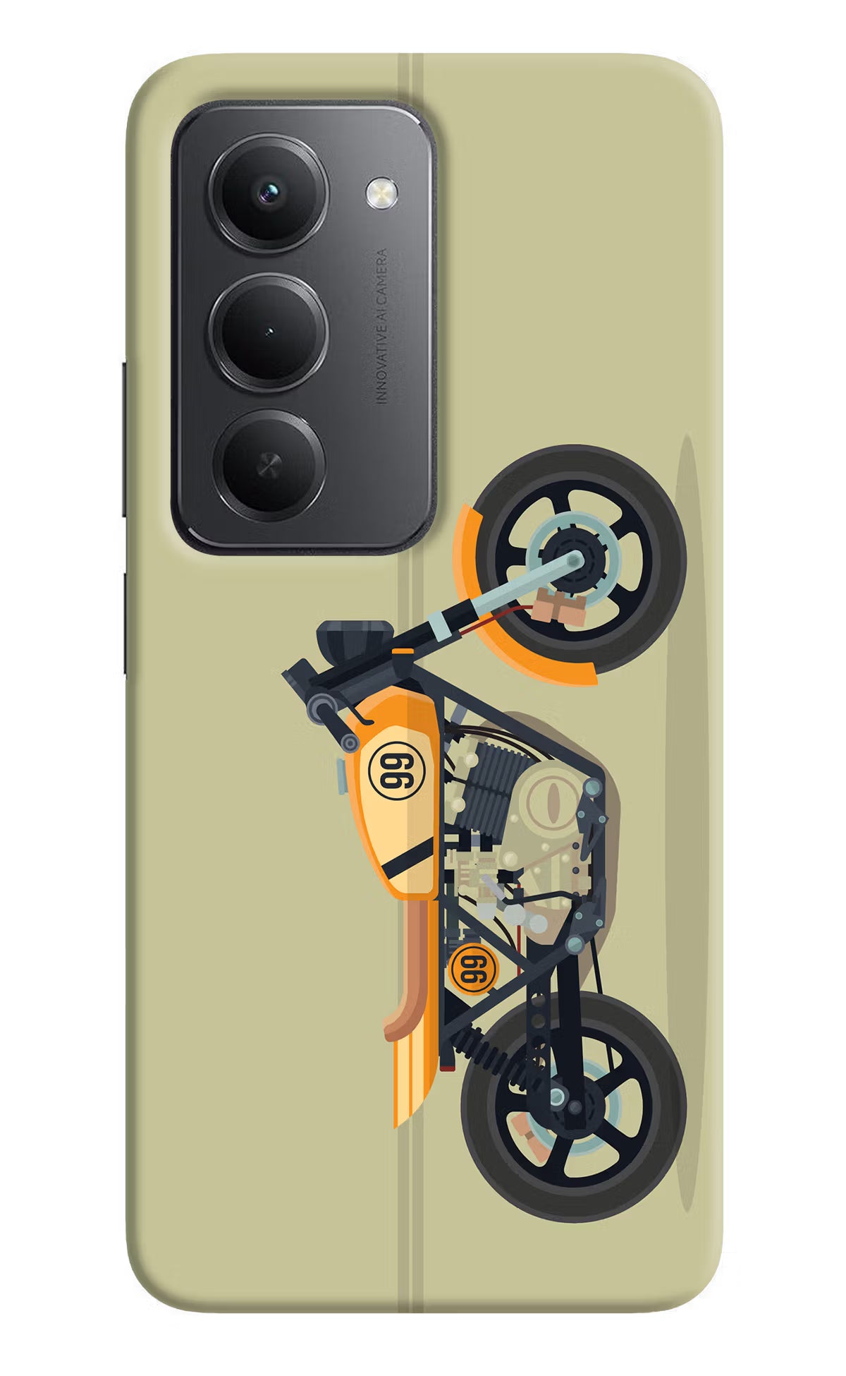 Vertical Speedster Redmi 15 5G Back Cover