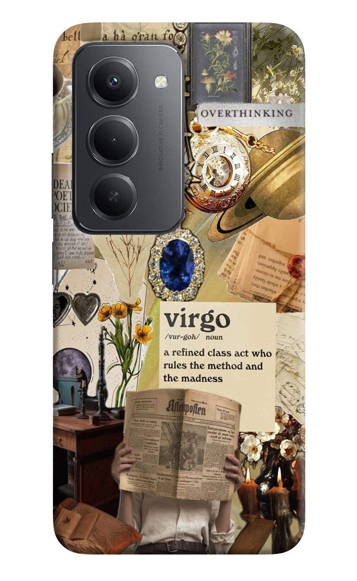 Virgo Zodiac Redmi 15 5G Back Cover