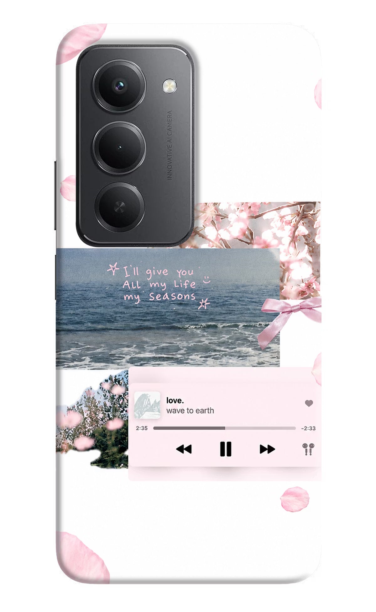 Wave to earth Redmi 15 5G Back Cover