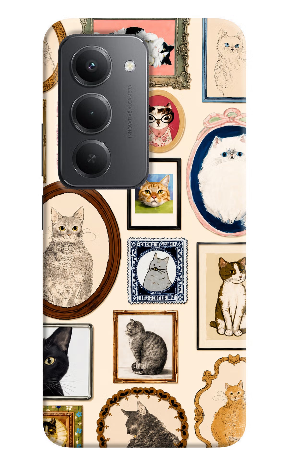 Mirror Cats Redmi 15 5G Back Cover