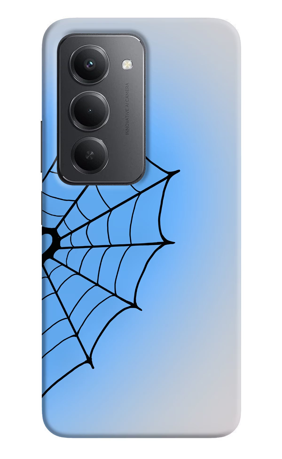 Blue Web Redmi 15 5G Back Cover