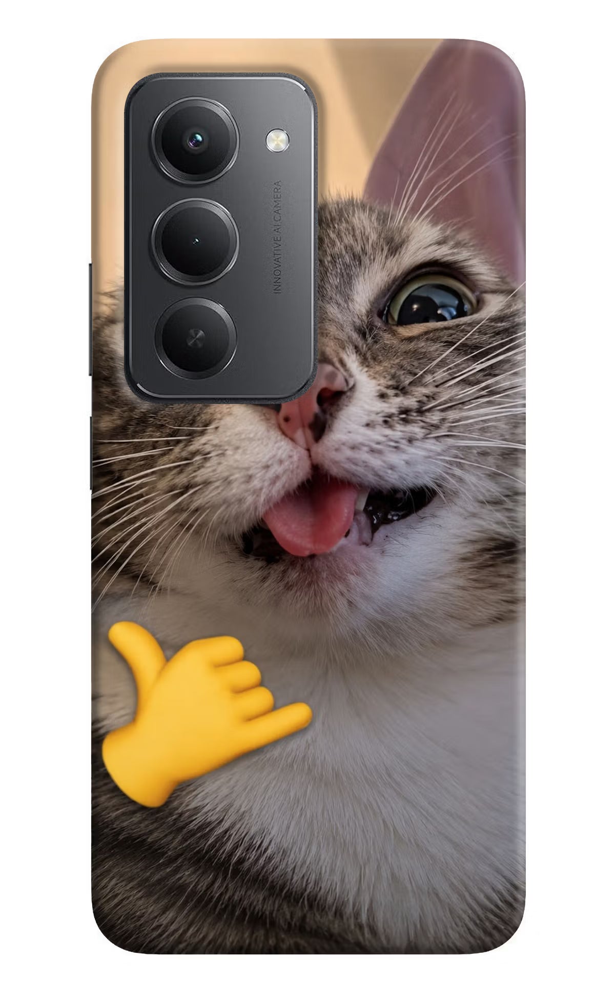 Silly Cat Call Redmi 15 5G Back Cover