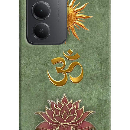 Om & Lotus Redmi 15 5G Back Cover