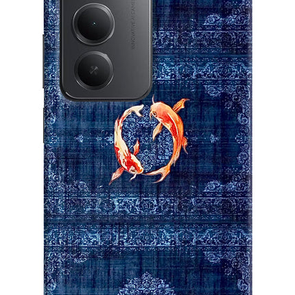 Koi Blue Redmi 15 5G Hard Case Back Cover by Casekaro