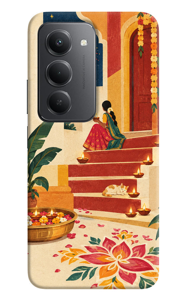 Diwali Rangoli Redmi 15 5G Back Cover