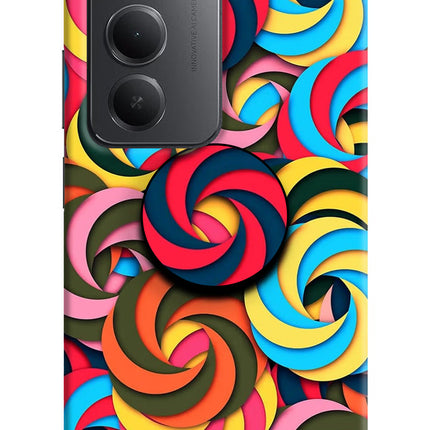 Spiral Pattern Redmi 15 5G Pop Case by Casekaro