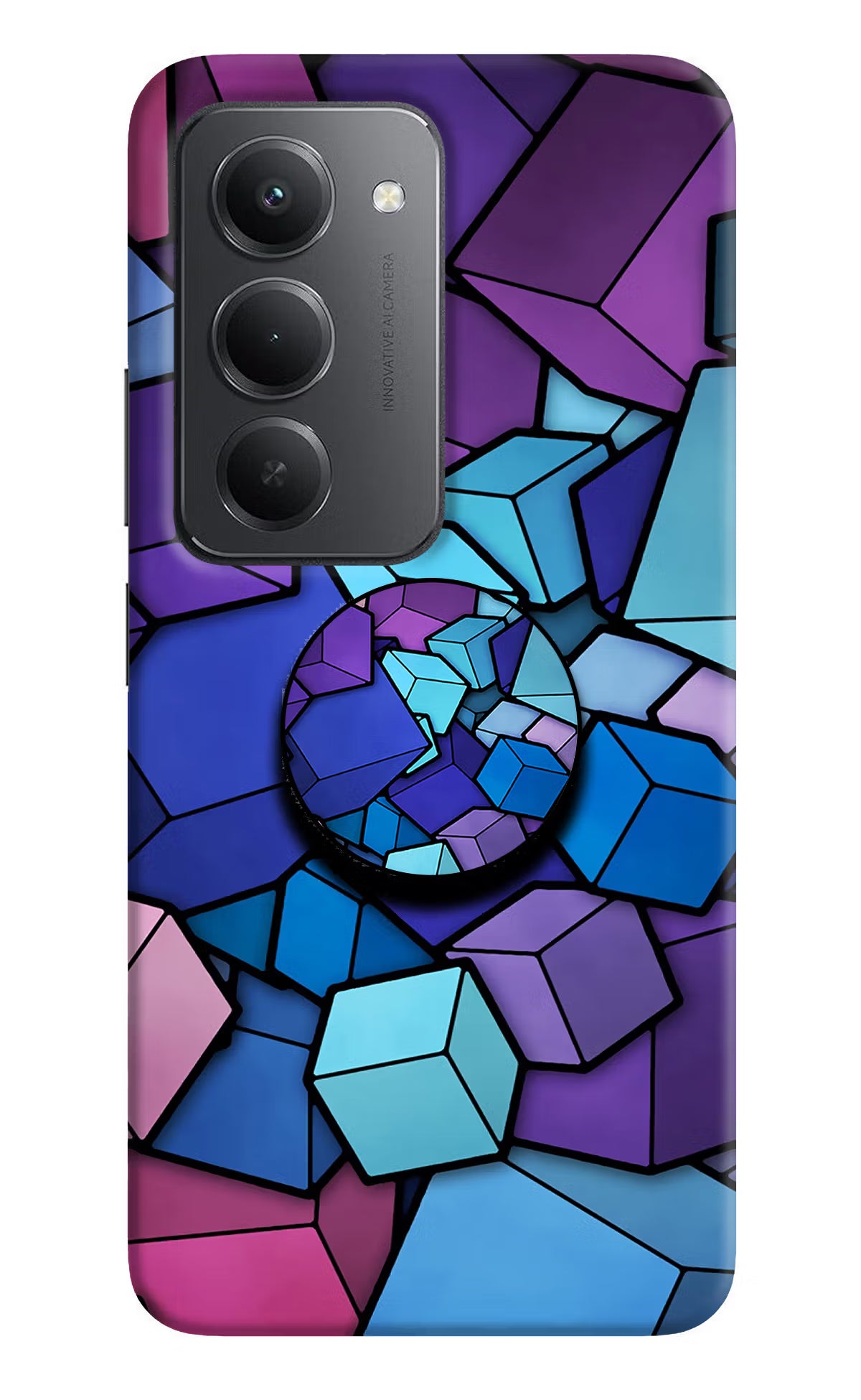 Cubic Abstract Redmi 15 5G Pop Case