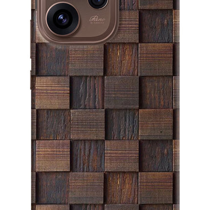 Wooden Cube Design Oppo Reno15 Pro 5G Hard Case Back Cover by Casekaro