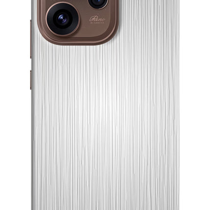 Wooden Grey Texture Oppo Reno15 Pro 5G Hard Case Back Cover by Casekaro