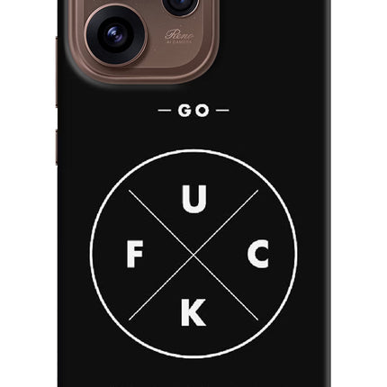 Go Fuck Yourself Oppo Reno15 Pro 5G Hard Case Back Cover by Casekaro
