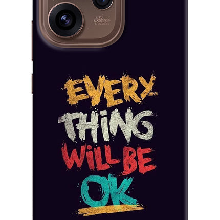 Everything Will Be Ok Oppo Reno15 Pro 5G Hard Case Back Cover by Casekaro