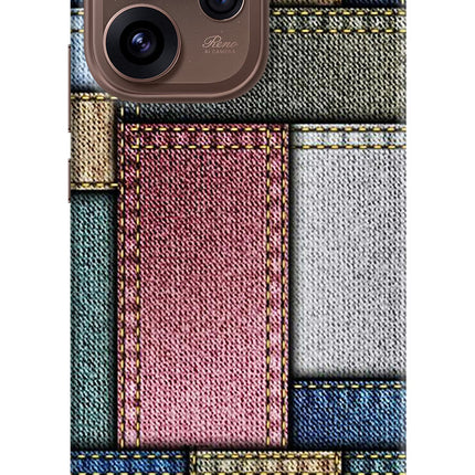 Multicolor Jeans Oppo Reno15 Pro 5G Hard Case Back Cover by Casekaro