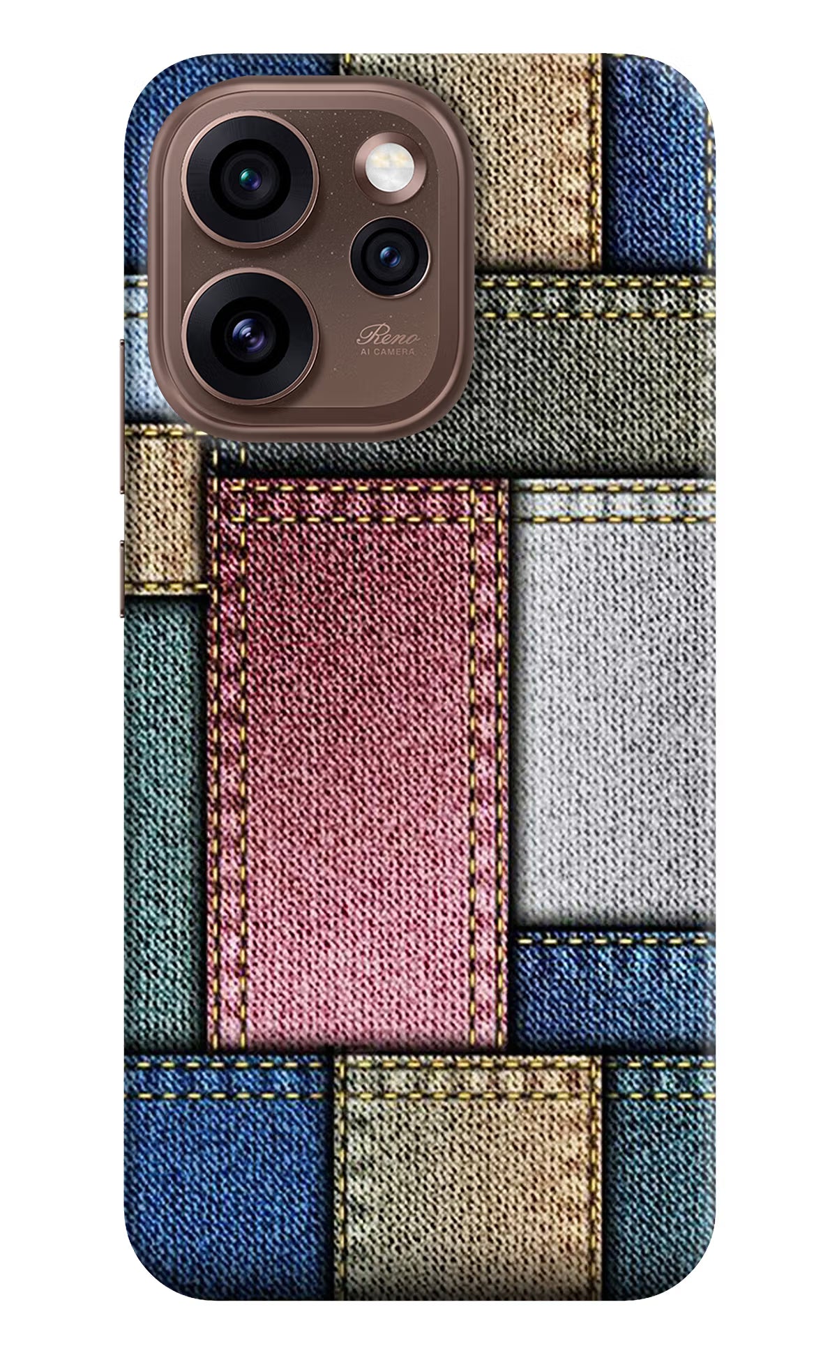 Multicolor Jeans Oppo Reno15 Pro 5G Back Cover
