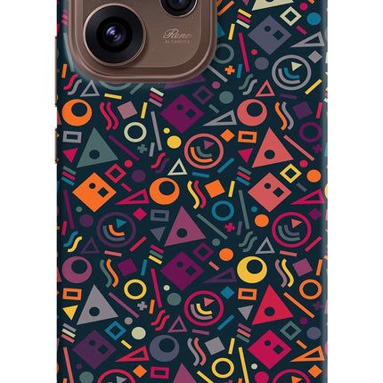 Geometric Abstract Oppo Reno15 Pro 5G Hard Case Back Cover by Casekaro