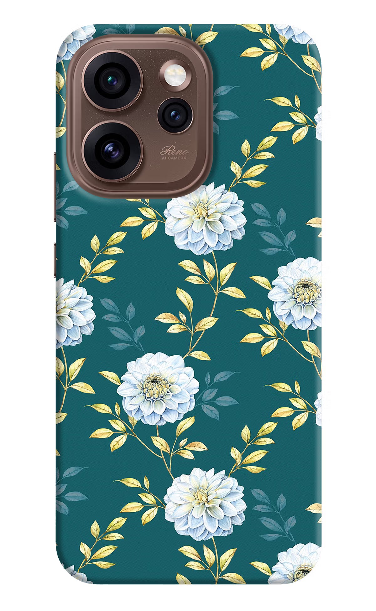 Flowers Oppo Reno15 Pro 5G Back Cover