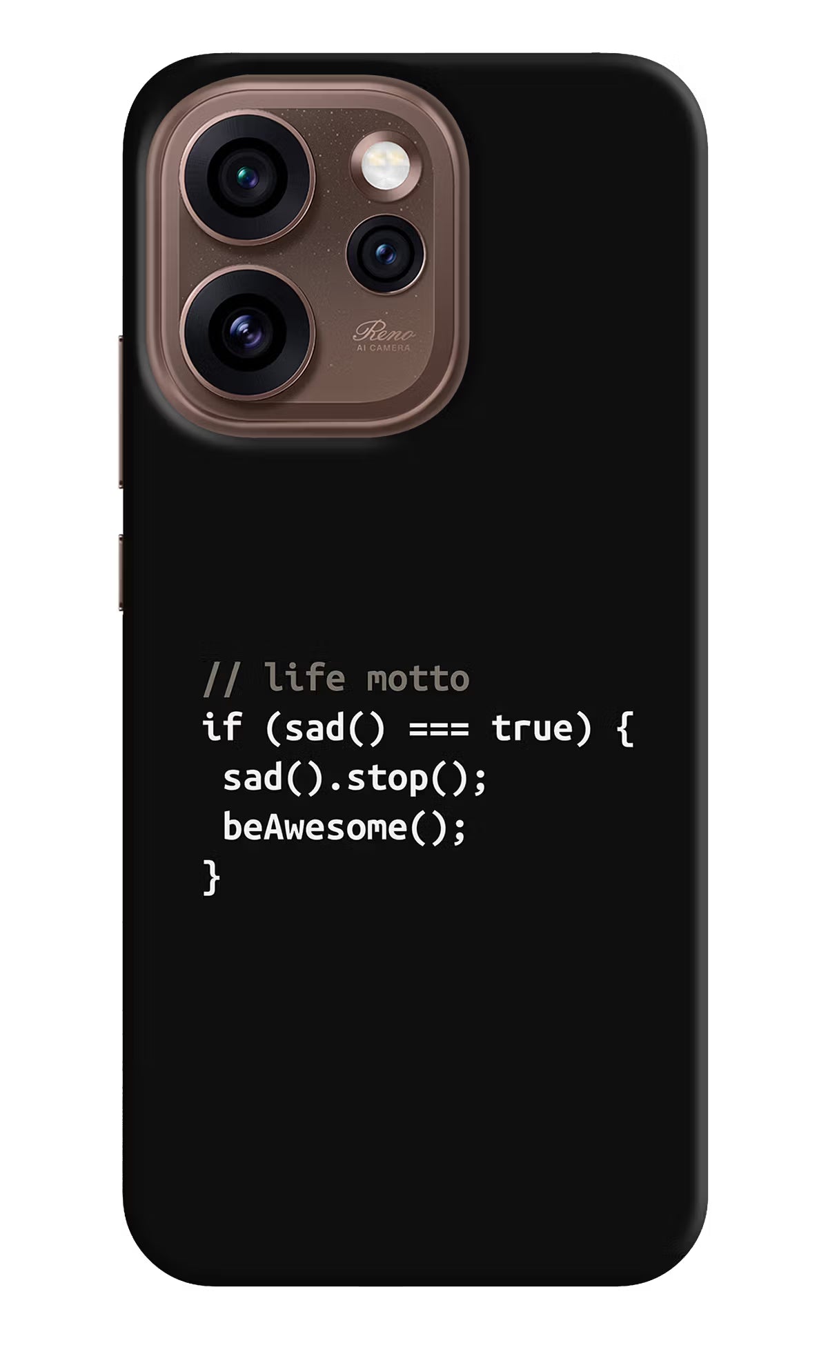 Life Motto Code Oppo Reno15 Pro 5G Back Cover