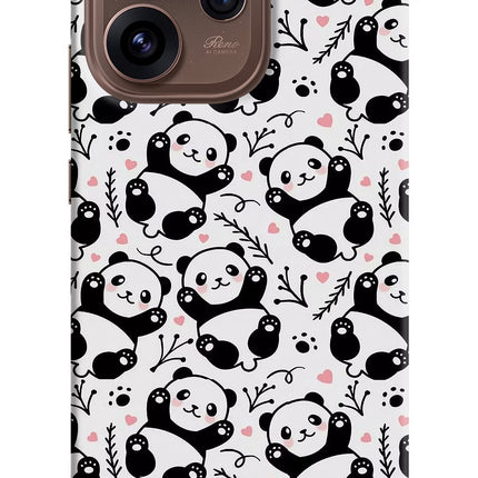 Cute Panda Oppo Reno15 Pro 5G Hard Case Back Cover by Casekaro