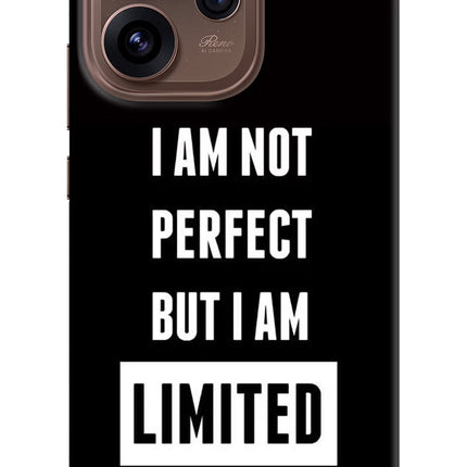 I Am Not Perfect But I Am Limited Edition Oppo Reno15 Pro 5G Hard Case Back Cover by Casekaro