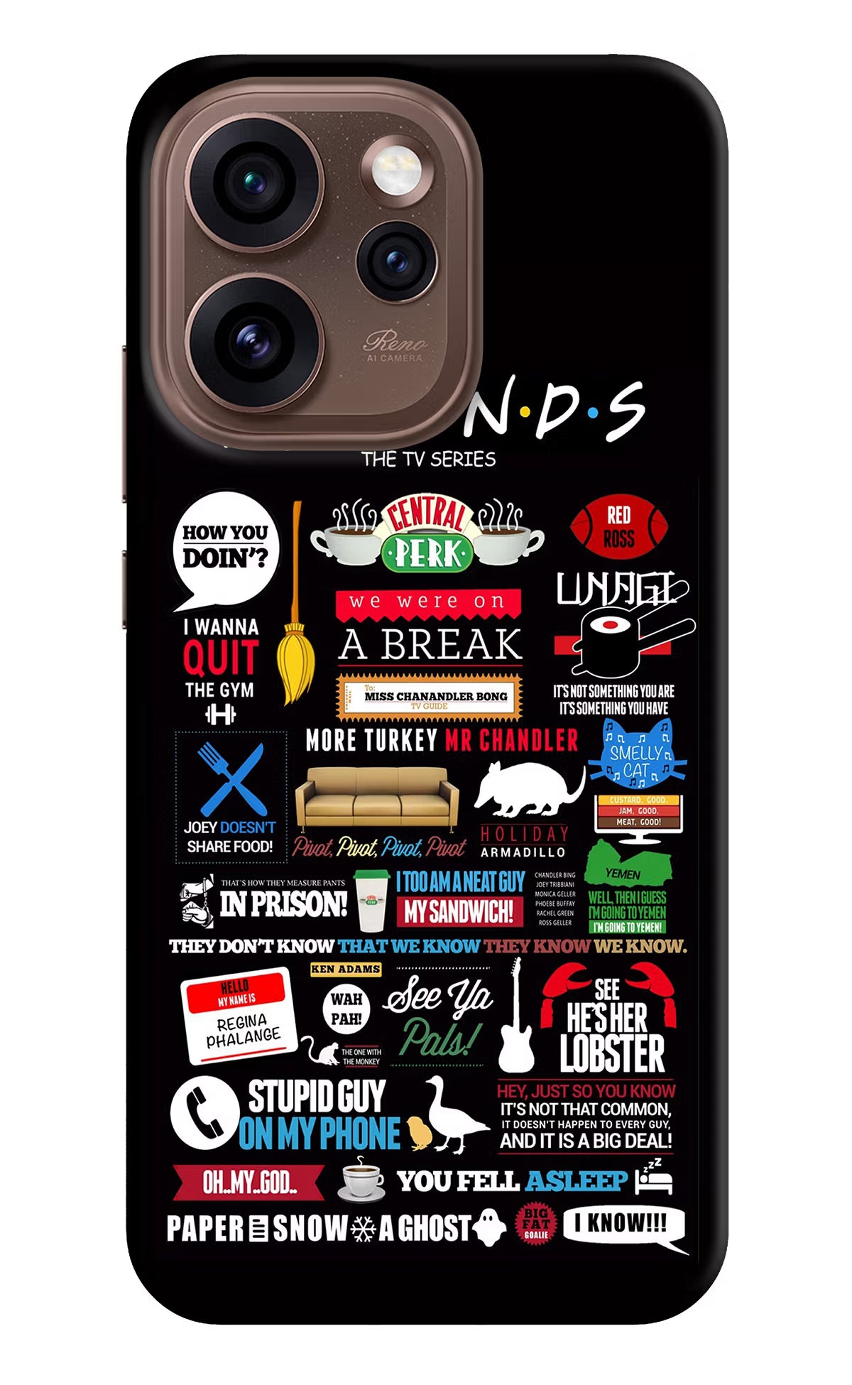 FRIENDS Oppo Reno15 Pro 5G Back Cover