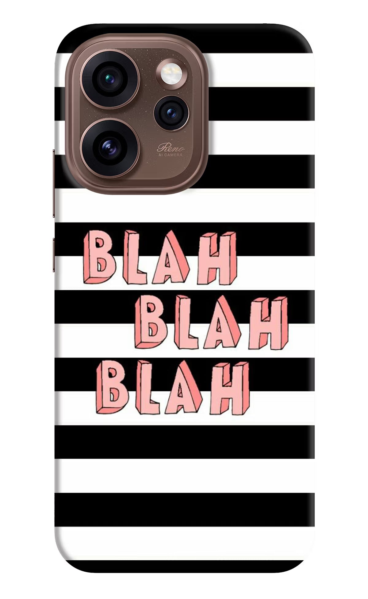Blah Blah Blah Oppo Reno15 Pro 5G Back Cover