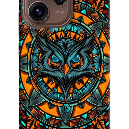 Angry Owl Art Oppo Reno15 Pro 5G Hard Case Back Cover by Casekaro