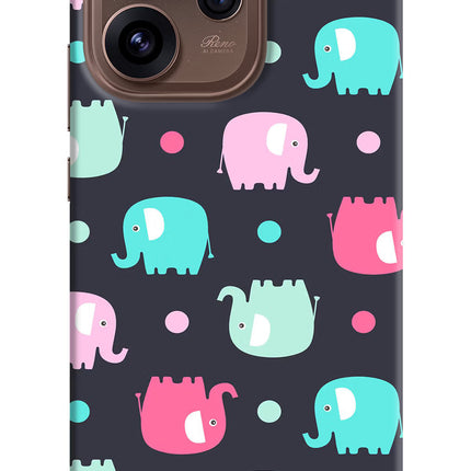 Elephants Oppo Reno15 Pro 5G Hard Case Back Cover by Casekaro