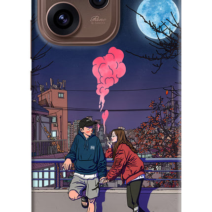 Chilling Couple Oppo Reno15 Pro 5G Hard Case Back Cover by Casekaro