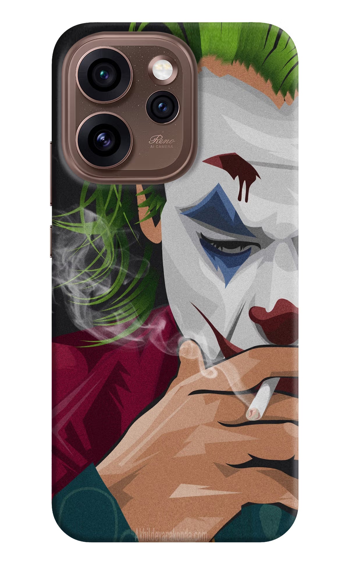 Joker Smoking Oppo Reno15 Pro 5G Back Cover