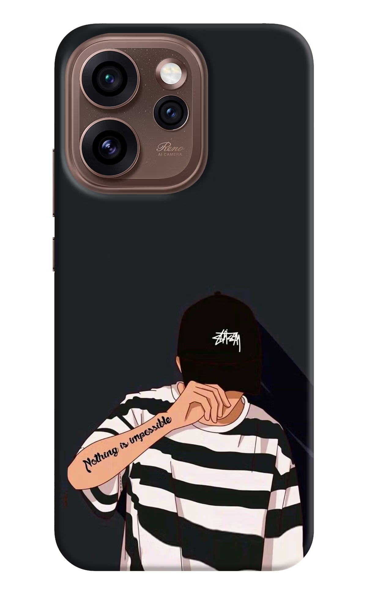 Aesthetic Boy Oppo Reno15 Pro 5G Back Cover