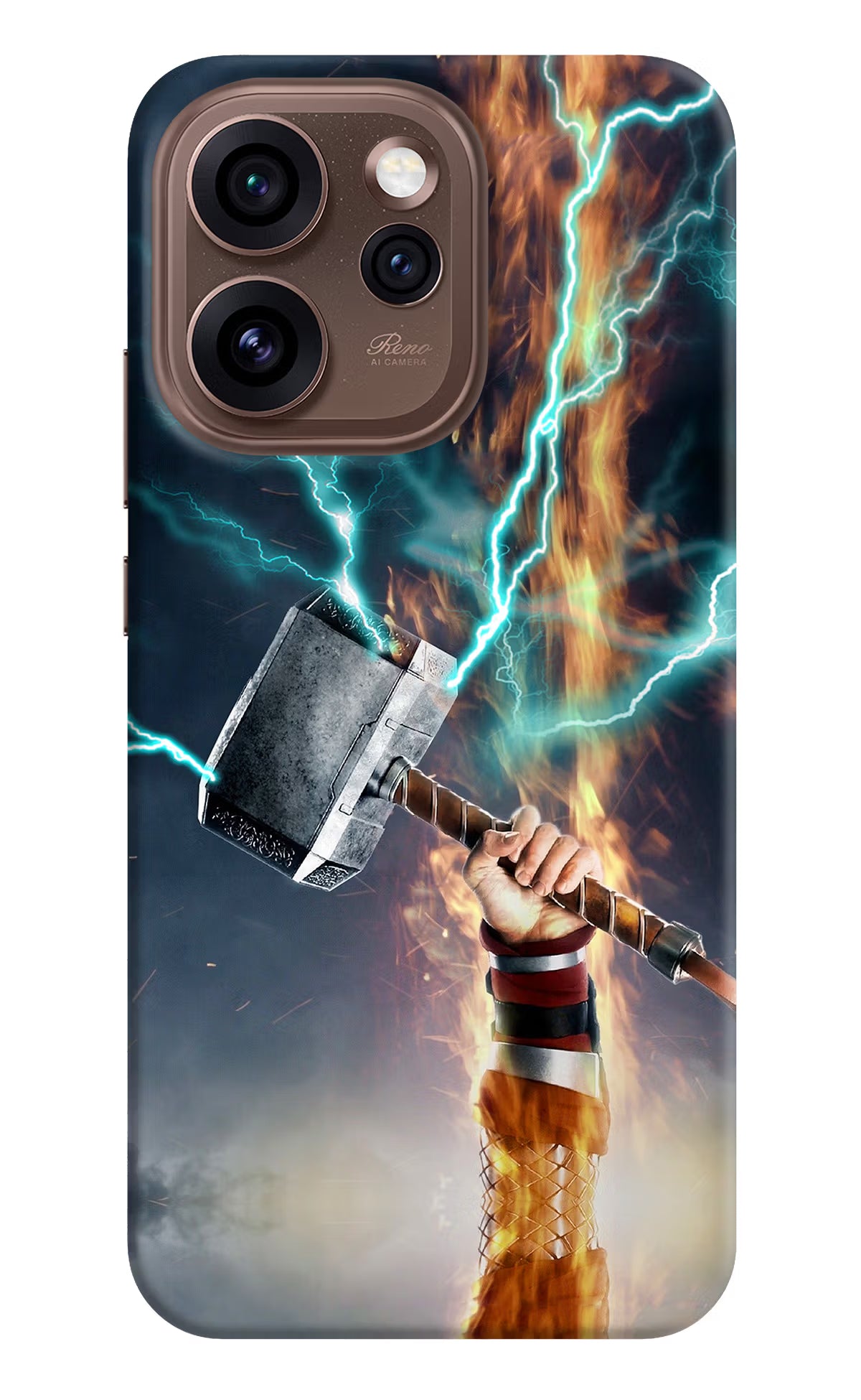 Thor Hammer Mjolnir Oppo Reno15 Pro 5G Back Cover