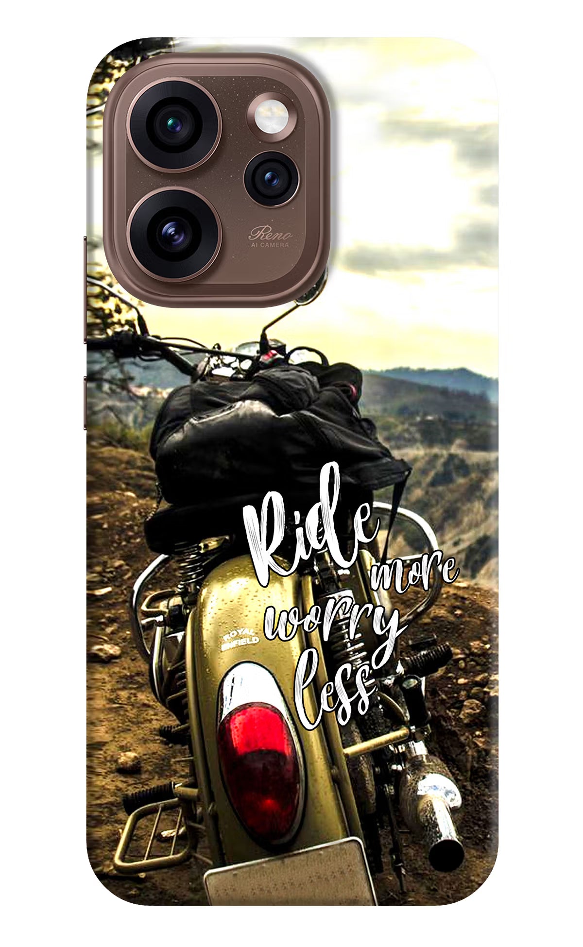 Ride More Worry Less Oppo Reno15 Pro 5G Back Cover