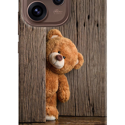 Teddy Wooden Oppo Reno15 Pro 5G Hard Case Back Cover by Casekaro