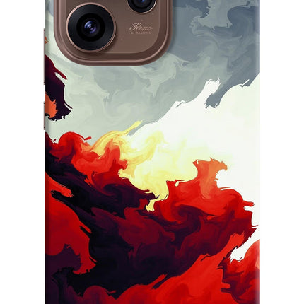 Fire Cloud Oppo Reno15 Pro 5G Hard Case Back Cover by Casekaro